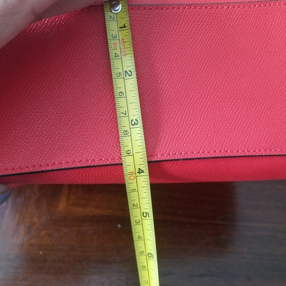 Coach Red Leather Crossbody - Picture 4 of 6